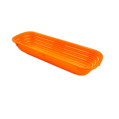 banneton de plastico rectangular para fermentacion