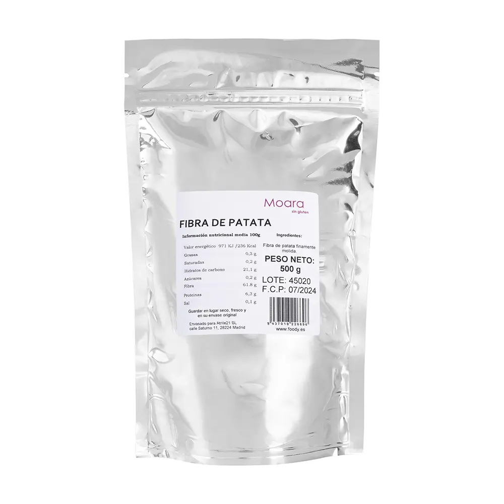 Fibra de Patata -sin gluten- MOARA 500g