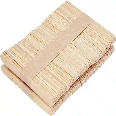 Palos de madera para helados - 100 unidades