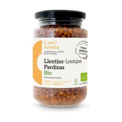 Lenteja Pardina Cocida -sin gluten - CASA AMELLA 540g