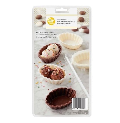 Molde de chocolate de conchas - 2 Moldes - WILTON