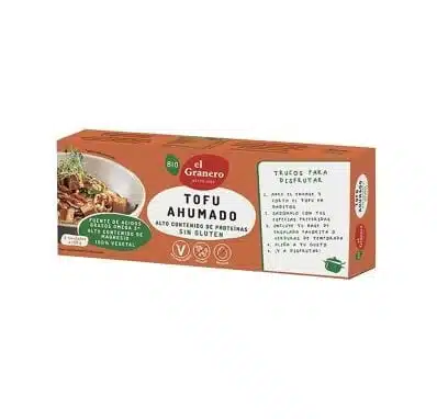 Tofu ahumado ambiente bio -  EL GRANERO INTEGRAL - 2 x 100g
