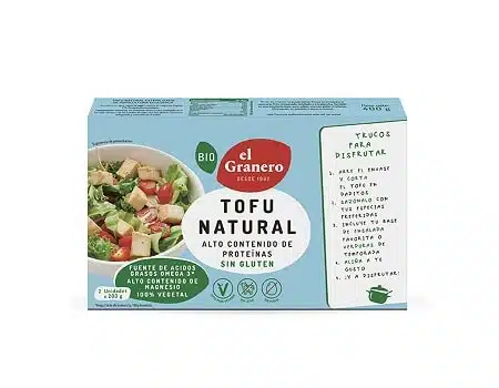 Tofu natural ambiente bio  EL GRANERO INTEGRAL  2 x 200g