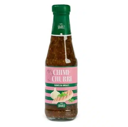 Chimichurri con Stevia - sin gluten, vegano - FAMILIA SUAREZ 320g