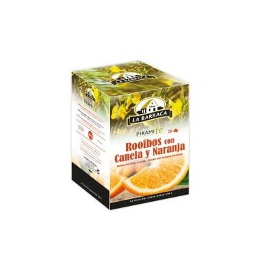 Infusión Rooibos con Canela y Naranja -sin gluten- LA BARRACA 50g