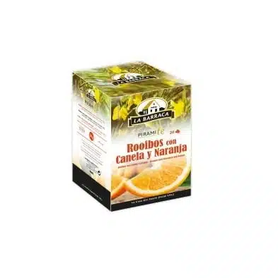 Infusión Rooibos con Canela y Naranja -sin gluten- LA BARRACA 50g
