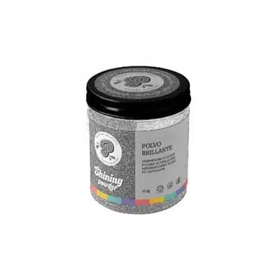 Polvos de Brillo - Shining Powder Plata Claro PASTRY COLORS 10g