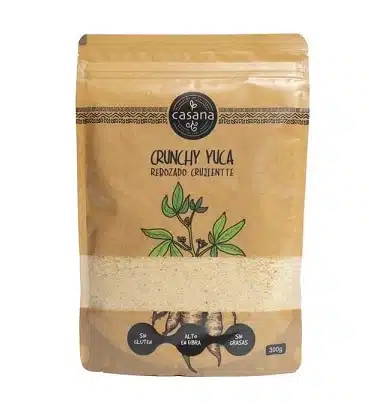 Crunchy de Yuca - bio, sin gluten- CASANA FOODS 300g