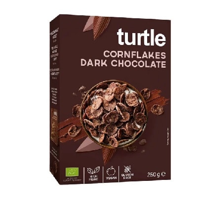 cornflakes dark chocolate turtle