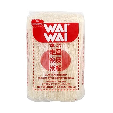 Fideos de arroz instant Vermicelli -sin gluten- WAI WAI 500g