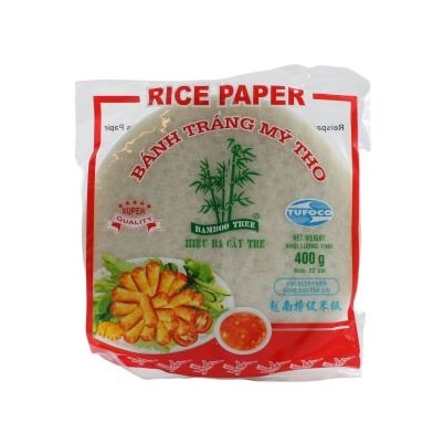 papel arroz sin gluten deep fry bamboo tree