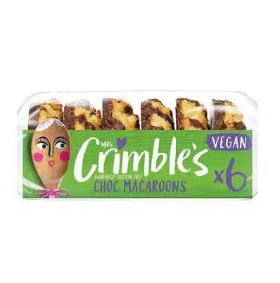 Galletas de coco y chocolate Sin gluten 195g - MRS CRIMBLE´S