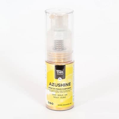 Spray de Purpurina comestible Color Oro - sin gluten - Azucren -10g