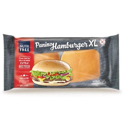 Panino Hamburguesa XL - sin gluten - NUTRIFREE 200g