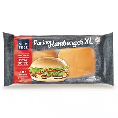 Panino Hamburguesa XL - sin gluten - NUTRIFREE 200g