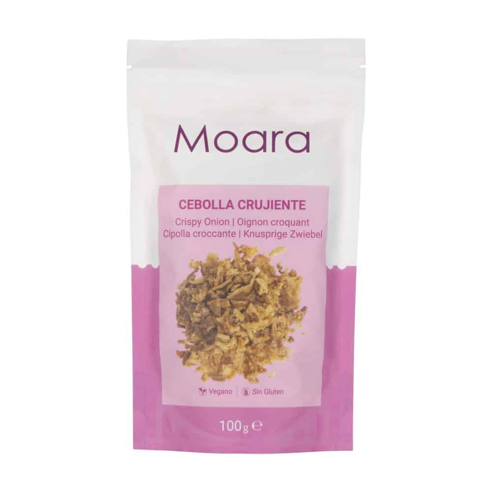 Cebolla frita crujiente - sin gluten - MOARA 100g