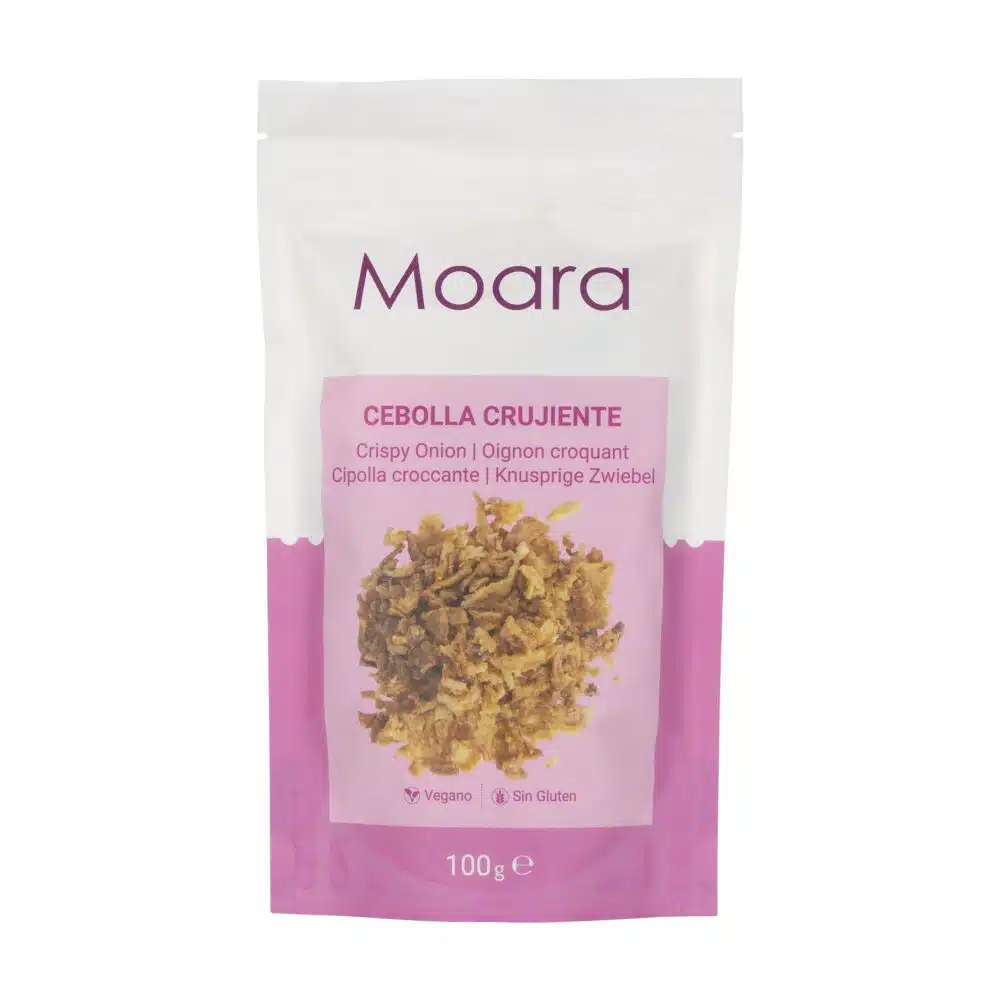Cebolla frita crujiente - sin gluten - MOARA 100g