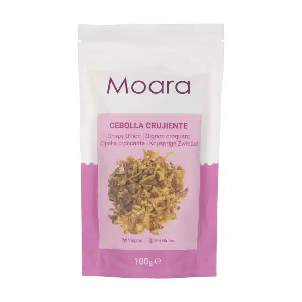 Cebolla frita crujiente - sin gluten - MOARA 100g