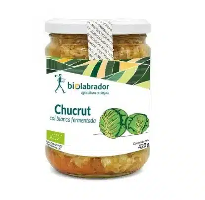 Chucrut, col fermentada - sin gluten, bio - BIOLABRADOR 420g