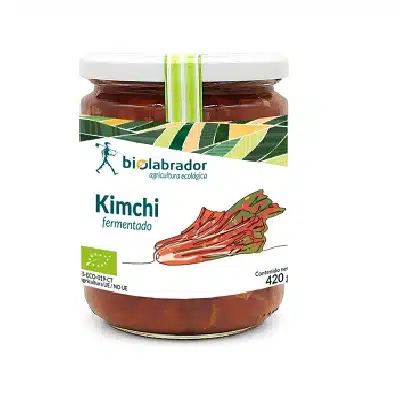 Kimchi fermentado - sin gluten, bio - BIOLABRADOR 420g