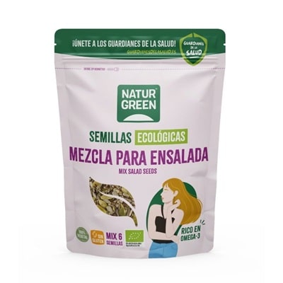 Mezcla 6 Semillas Bio - sin gluten - NATURGREEN 200g