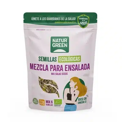 Mezcla 6 Semillas Bio - sin gluten - NATURGREEN 200g