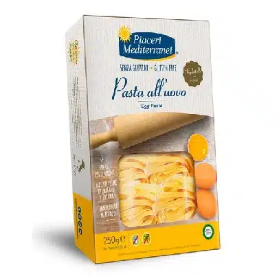 Tagliatelle al huevo -sin gluten - PIACERI MEDITERRANEI 250g