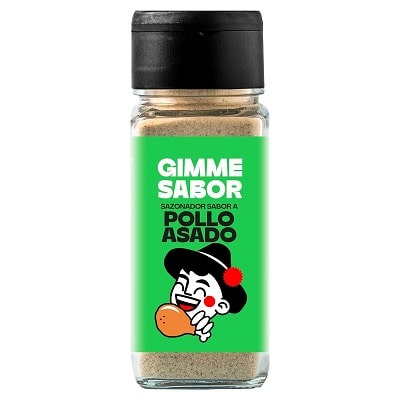 Sazonador vegano sabor pollo asado - sin gluten - GIMME SABOR 55g