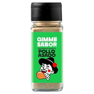 Sazonador vegano sabor pollo asado - sin gluten - GIMME SABOR 55g