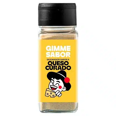 Sazonador vegano sabor a queso curado – sin gluten – GIMME SABOR 55g