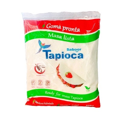 Almidón de tapioca hidratada - SABOOR TAPIOCA - 500g