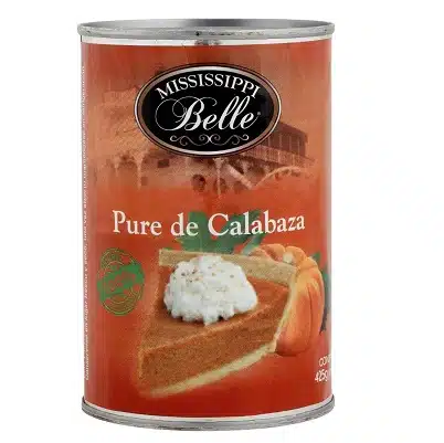 Puré de calabaza - sin gluten -MISSISSIPPI BELLE 425g