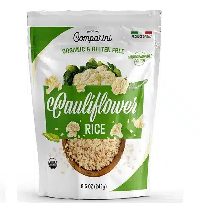 Arroz de Coliflor bio  - sin gluten - COMPARINI 240g