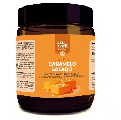 Crema caramelo salado - sin gluten- AZUCREN 300g