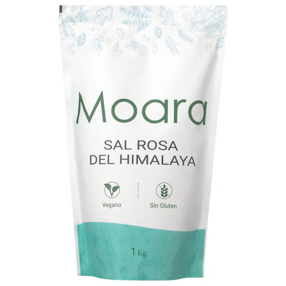 Sal Rosa del Himalaya Fina - sin gluten - MOARA 1kg