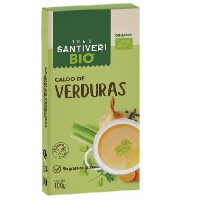 Caldo de verduras - sin gluten, vegano - SANTIVERI 100g
