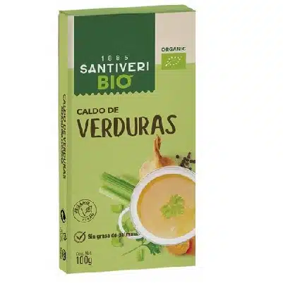 Caldo de verduras - sin gluten, vegano - SANTIVERI 100g