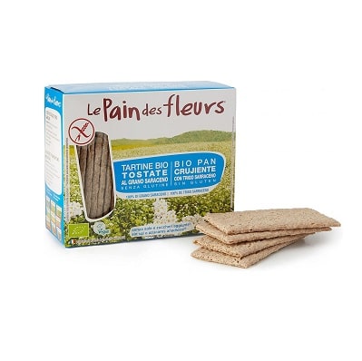 Pan de Flores Trigo Sarraceno sin sal - sin gluten - LE PAIN DES FLEURS 150g