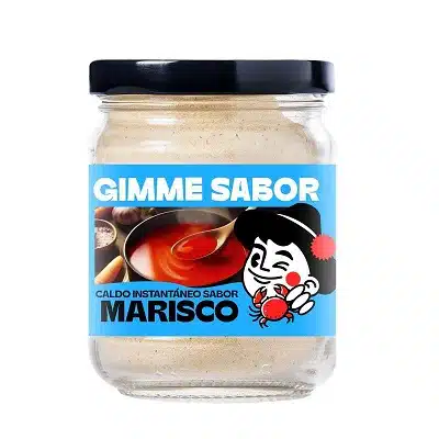 Caldo instantaneo vegano sabor marisco - sin gluten - GIMME SABOR 125g