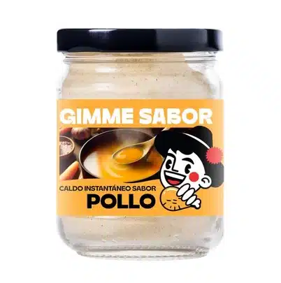 Caldo instantaneo vegano sabor Pollo - sin gluten - GIMME SABOR 125g