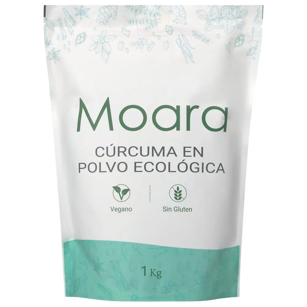 Cúrcuma en polvo ecológica - sin gluten - MOARA 1kg