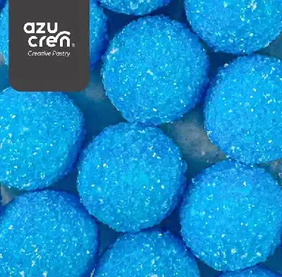 Bola azul para decoración - Sin Gluten - AZUCREN 60gr