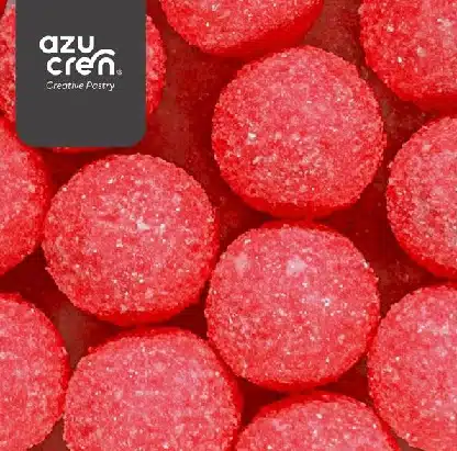 Bola roja para decoración - Sin Gluten - AZUCREN 60gr