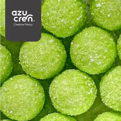 Bola verde lima para decoración - Sin Gluten - AZUCREN 60gr