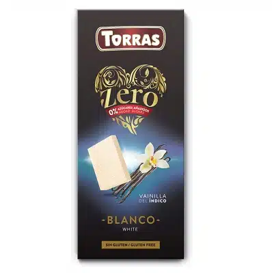 Chocolate Blanco Zero -sin azúcar - TORRAS 100g