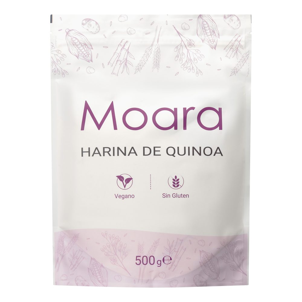 Harina de quinoa - sin gluten - MOARA 500g