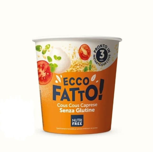 Cous Cous Caprese - sin gluten - NUTRIFREE 70g