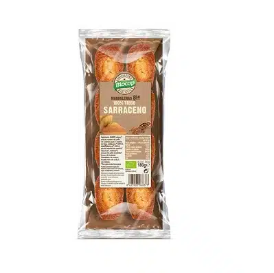 Magdalenas de trigo sarraceno ecológicas BIOCOP  180g