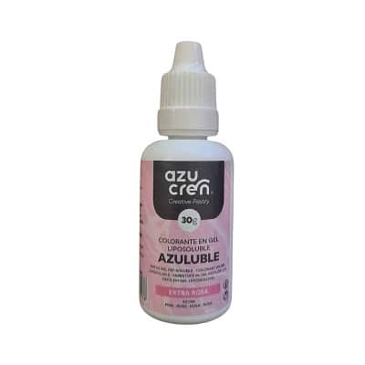 Colorante liposoluble en gel extra rosa - sin gluten - AZUCREN 30g