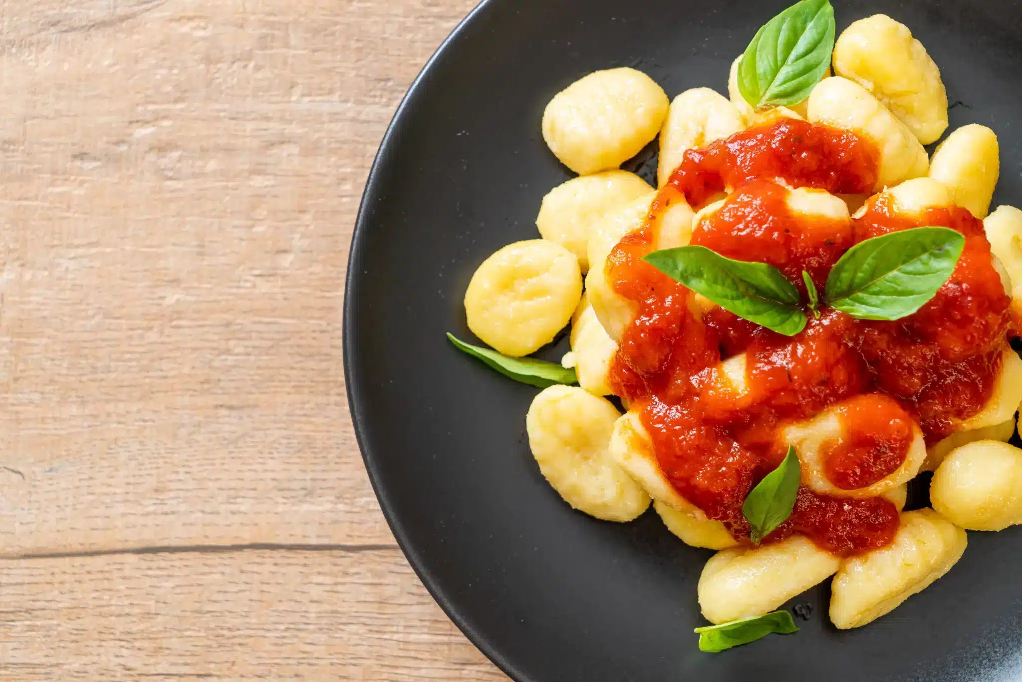 Gnocchi de Tofu con salsa de tomate